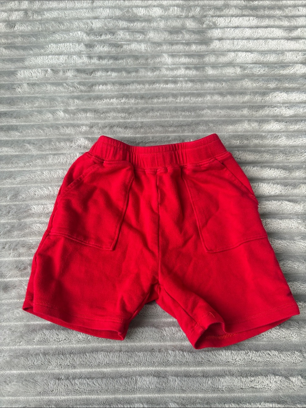 Little Sleepies Red Elastic-Waist Kids Shorts